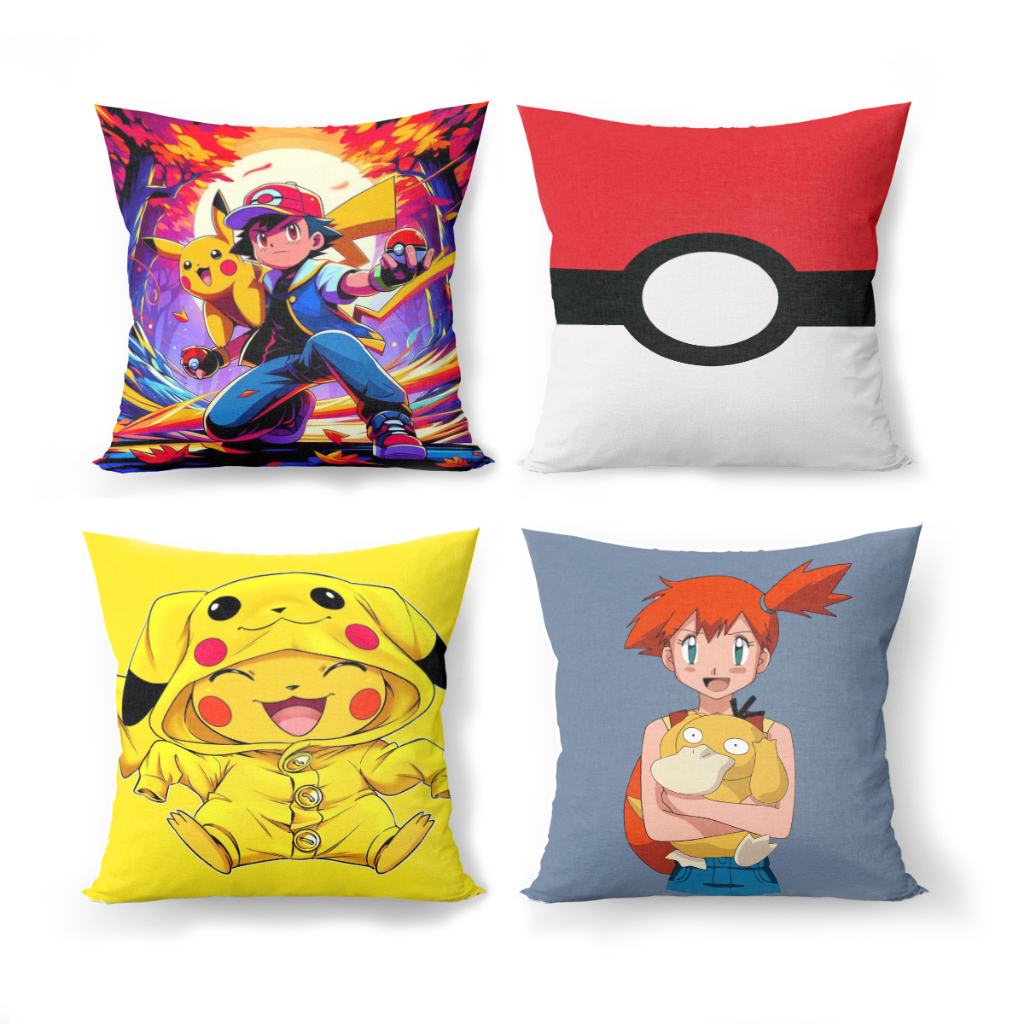 Decore com Pokémon: Capas de Almofada Incríveis!