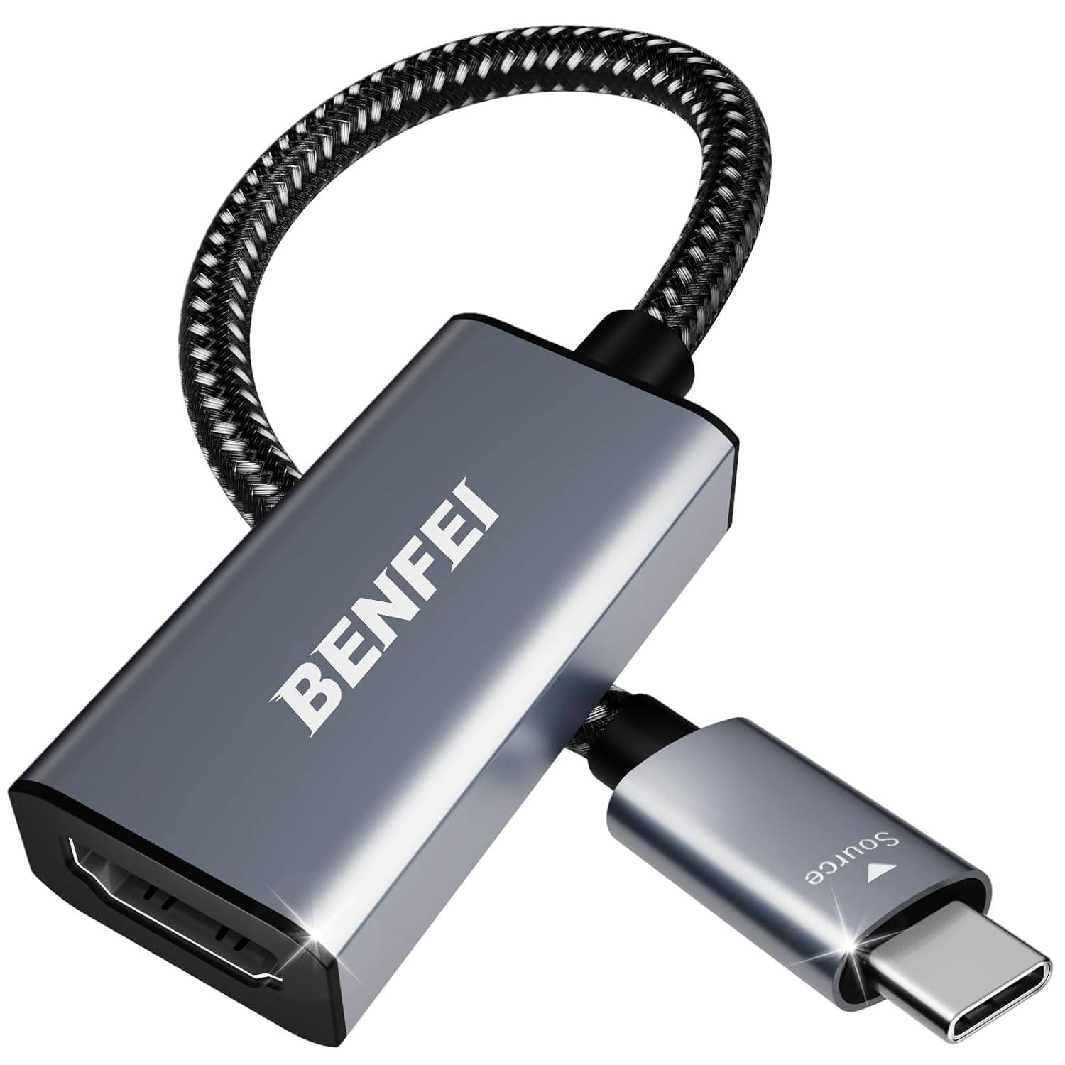 Adaptador USB C para HDMI 4K 60Hz BENFEI: Imagens Incríveis em Telas Maiores!
