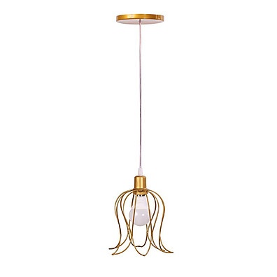 Luminária Pendente Tulipa: Kit 3 para um Design Incrível