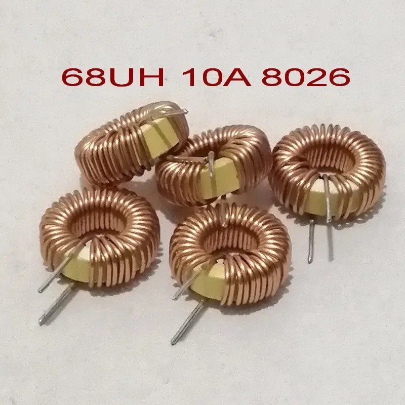 Indutor Toroidal 68uH 10A: Potência e Eficiência