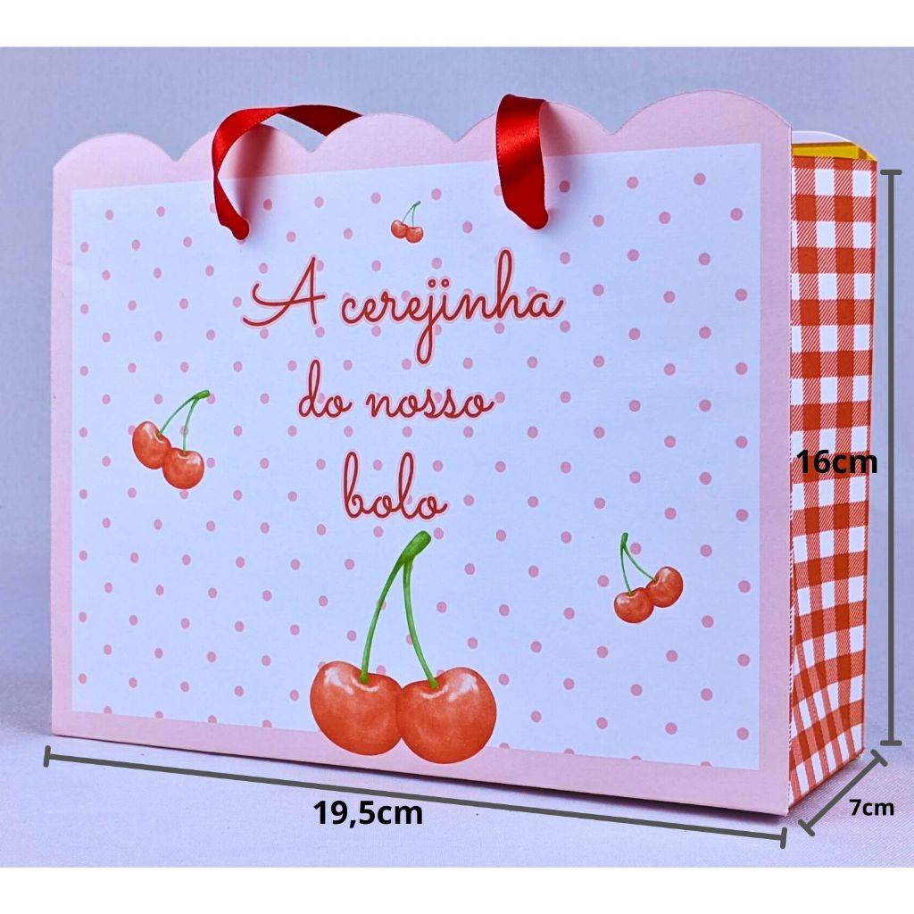 Sacola Cerejinha Personalizada: Festa Inesquecível!