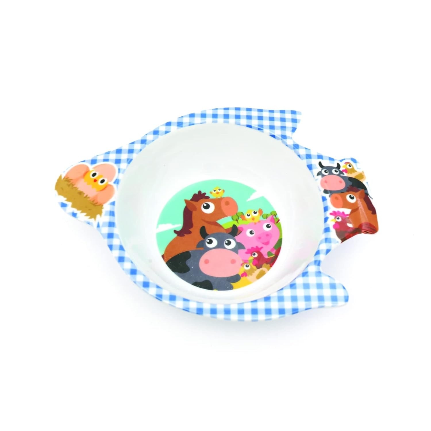 Tigela Infantil Tuut com Desenho Animado - 21cm em Melamine Resistente