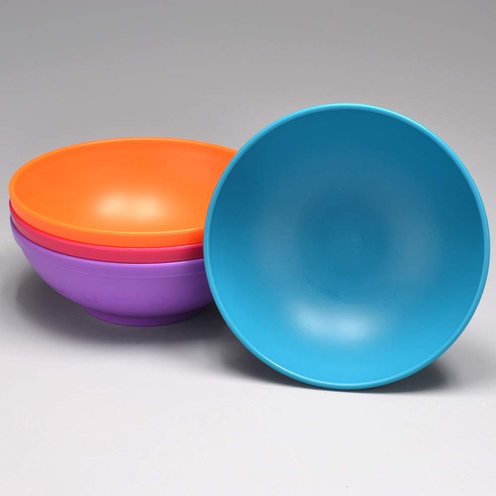 Kit Bowl Infantil 4 Unidades 500ml - Design Menina | Sana Babies