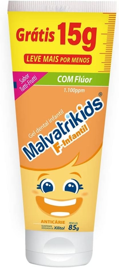 Malvatrikids F-Infantil Anticarie 85G Gratis 15G