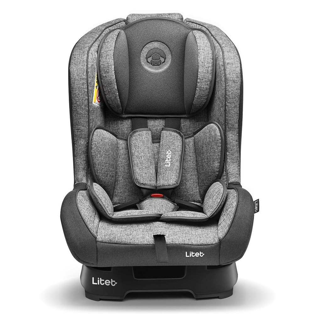 Cadeirinha Infantil Arya Litet 0-25kg Cinza: Conforto e Segurança em Cada Viagem