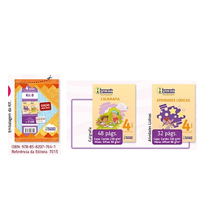 Formando Cidadãos 4 Anos: Kit Completo Educação Infantil
