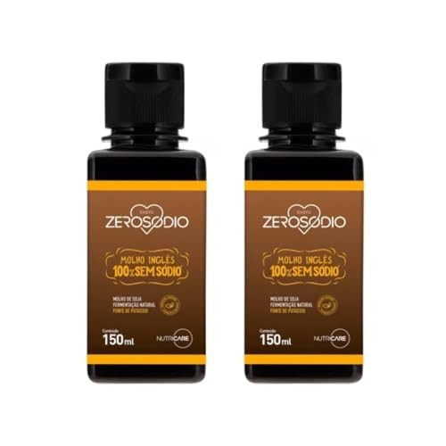 2 UND MOLHO INGLÊS SEM SÓDIO 150ML ZERO SÓDIO