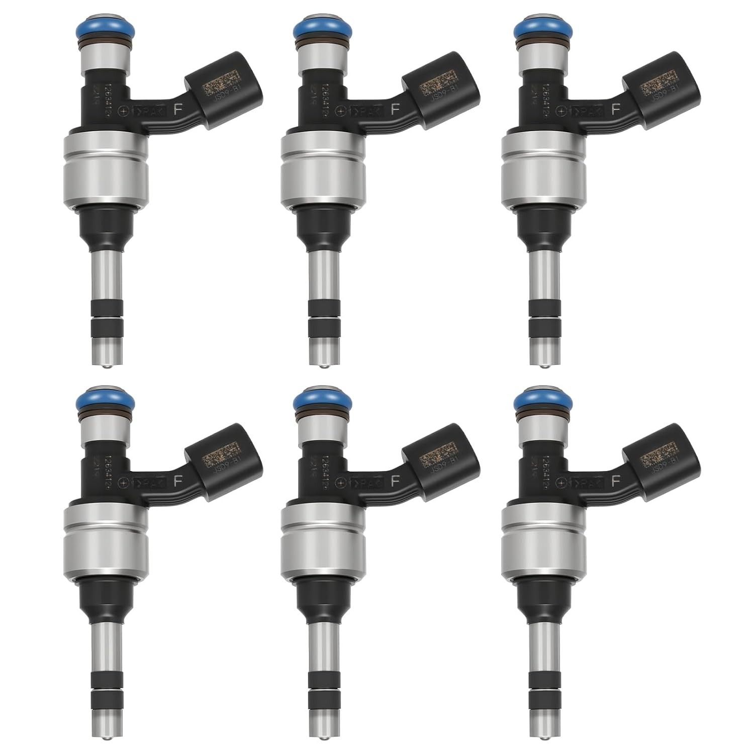 Injetor de Combustível 6 Peças para Chevrolet, Cadillac, Buick e GMC (2.4L, 3.0L, 3.6L V6) - Qualidade e Desempenho Garantidos