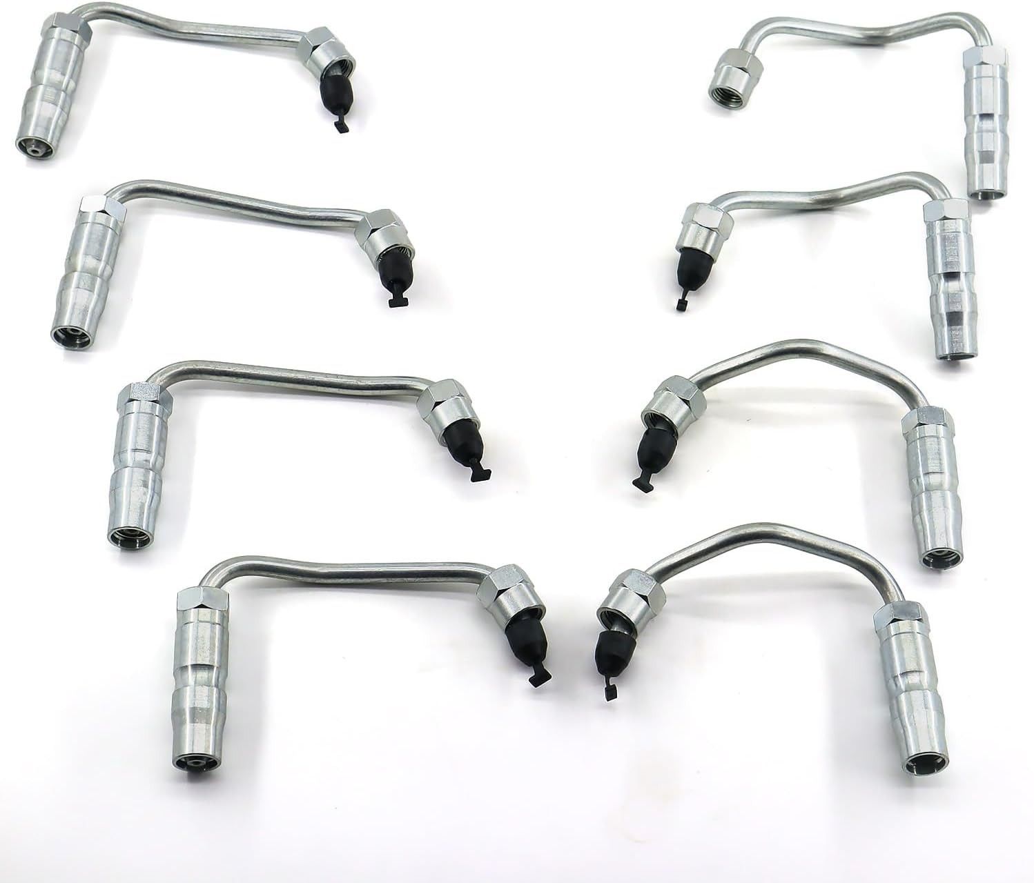 Conjunto 8 Tubos Injetor Combustível 904-126 p/ Chevrolet Silverado 2500HD/3500 GMC Sierra 2500HD/3500 6.6L LB7 Duramax Diesel 2001-2004