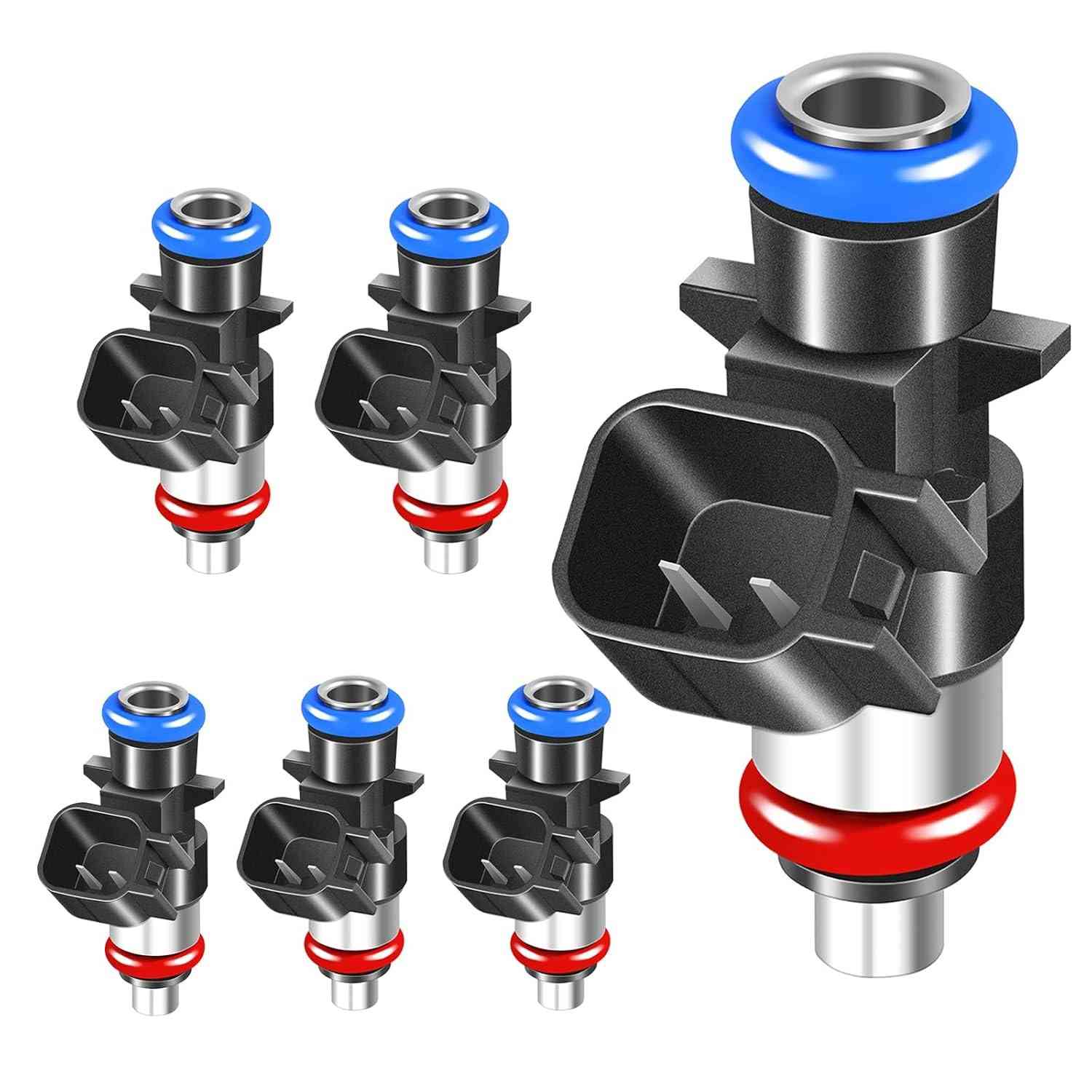 Conjunto 6 Injetores Combustível 5281427AA para Chrysler Pacifica, Dodge Durango, Jeep Grand Cherokee e mais