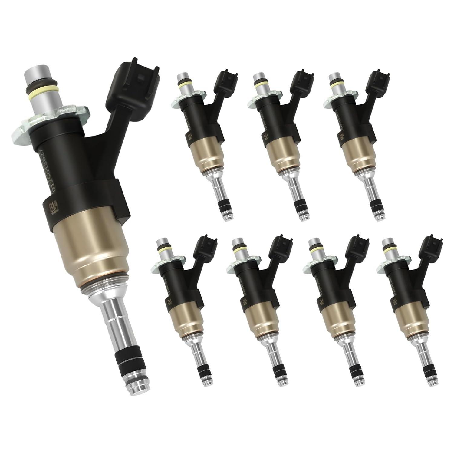 Injetores de Combustível 4.3L V6/5.3L V8 para GMC Yukon XL/Sierra 1500 e Chevrolet Tahoe/Silverado 1500/2500 (2014-2018) - Substitui 12668390 FJ1217