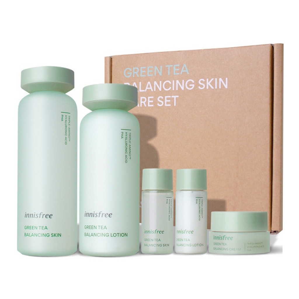 Innisfree Chá Verde: Hidratação Balanceada
