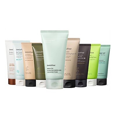 Innisfree Espuma de Limpeza: 9 Tipos para Sua Pele