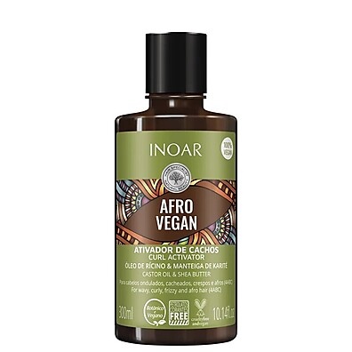 Inoar Afro Vegan - Ativador de Cachos 300ml