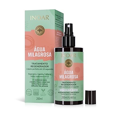 Inoar Água Milagrosa: Revitalize Seus Cabelos em 10s!