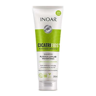 Inoar Cicatrifios: Shampoo Vegano Anti-Frizz