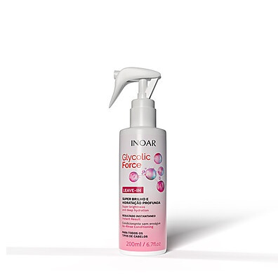 Inoar Glycolic Force: Leave-in para Cabelos Incríveis