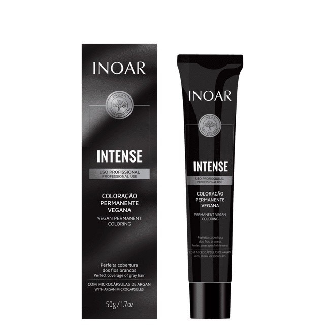 Inoar Intense 6.1: Louro Escuro Cinza Radiante