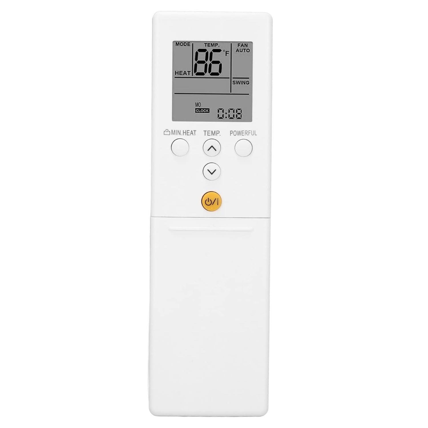 Controle Remoto Fujitsu para Ar Condicionado - Tela Dupla, Design Inovador e Fácil Substituição