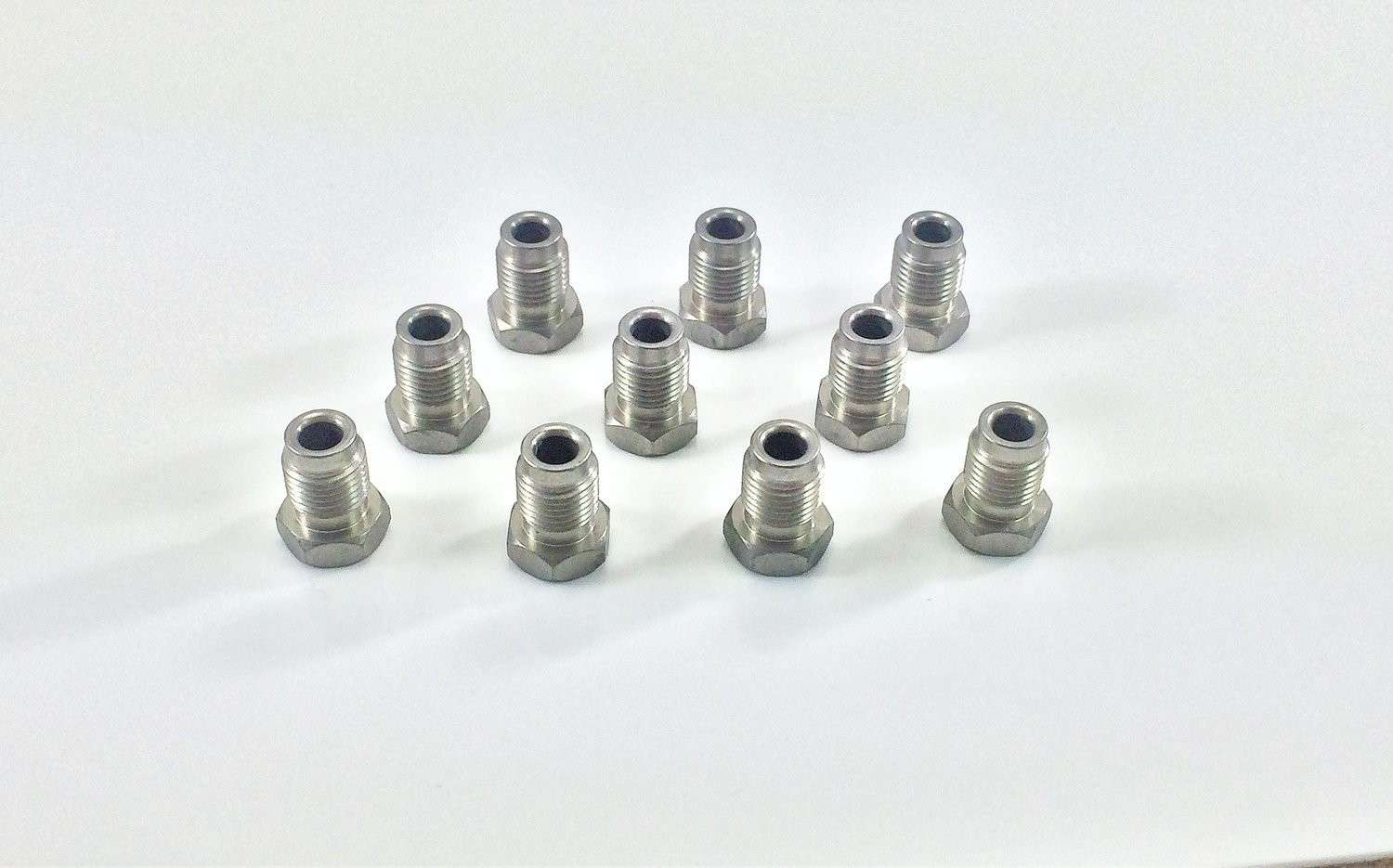 Linha de Freio Inox The Stop Shop: Conexão Segura para Tubos de 3/4" e 10mm (Pacote com 10)