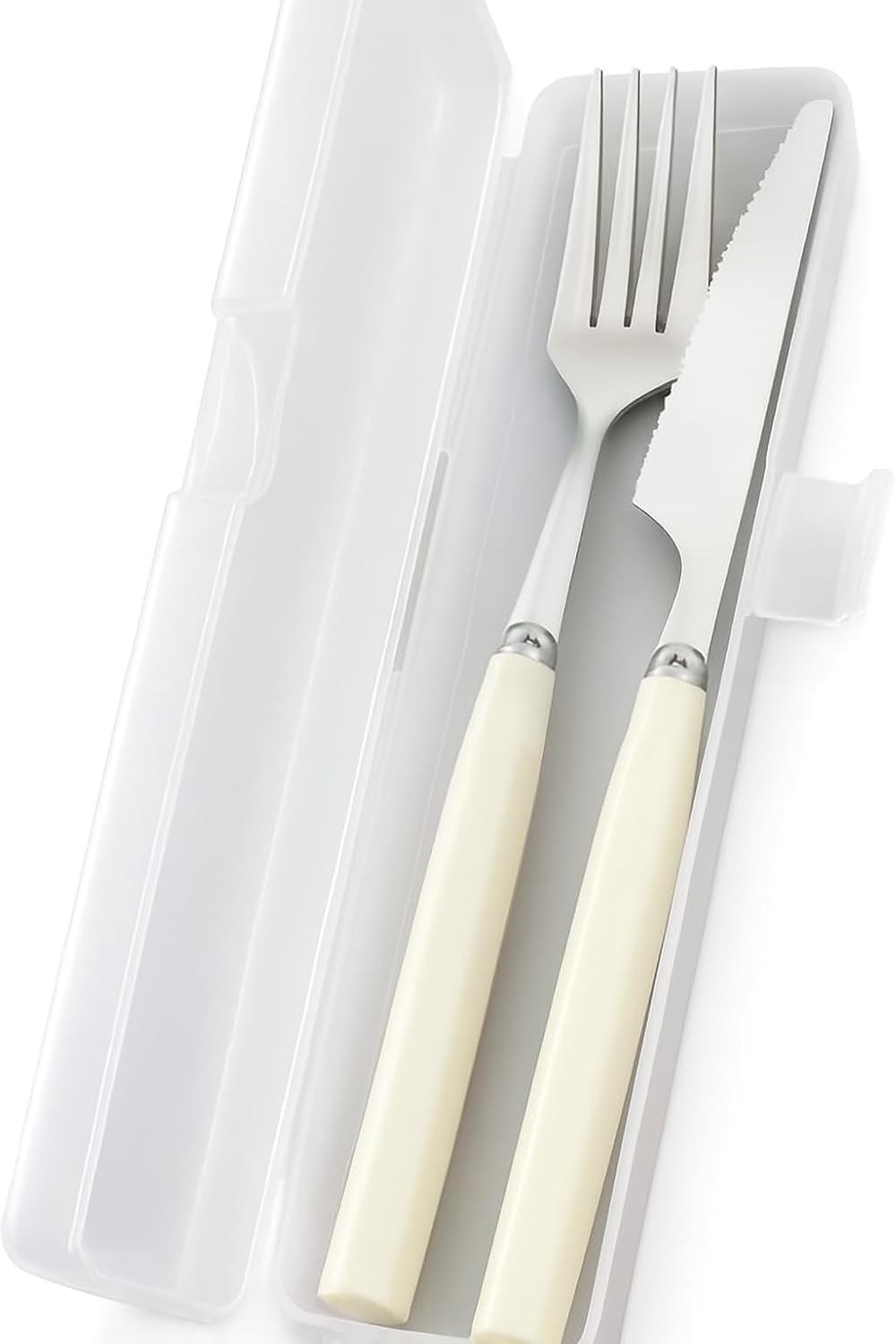 Conjunto de Talheres em Aço Inox com Estojo Resistente - Q2TEK Marmita Fit
