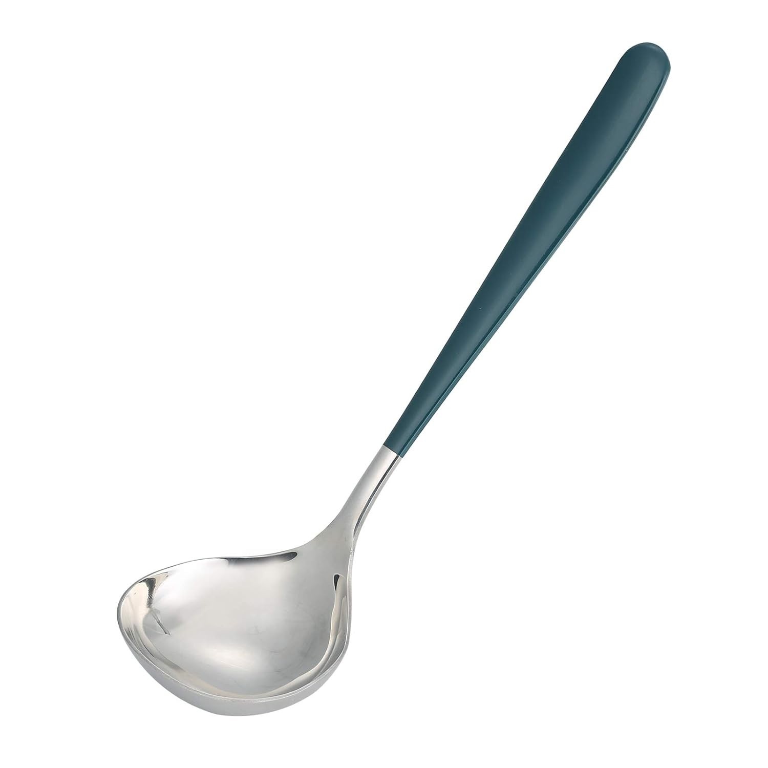 Colher de Aço Inoxidável 304 com Design Ergonômico - Ideal para Cozinhar e Servir