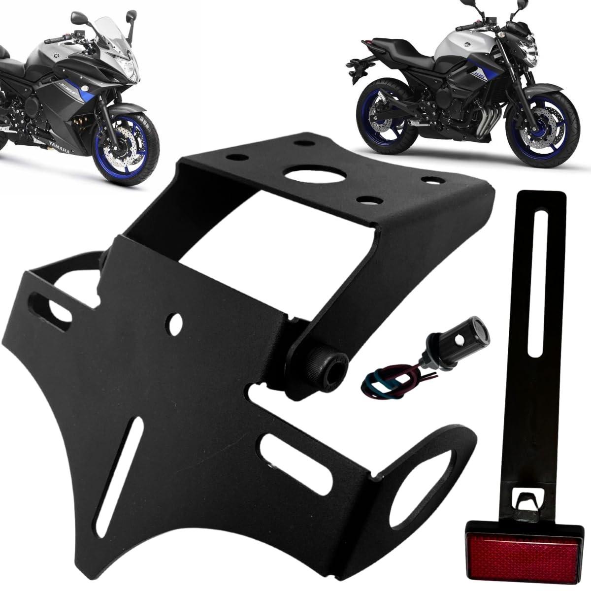 Eliminador de Rabeta XJ6 N/F MM PARTS: Suporte Esportivo Articulado em Aço Inoxidável