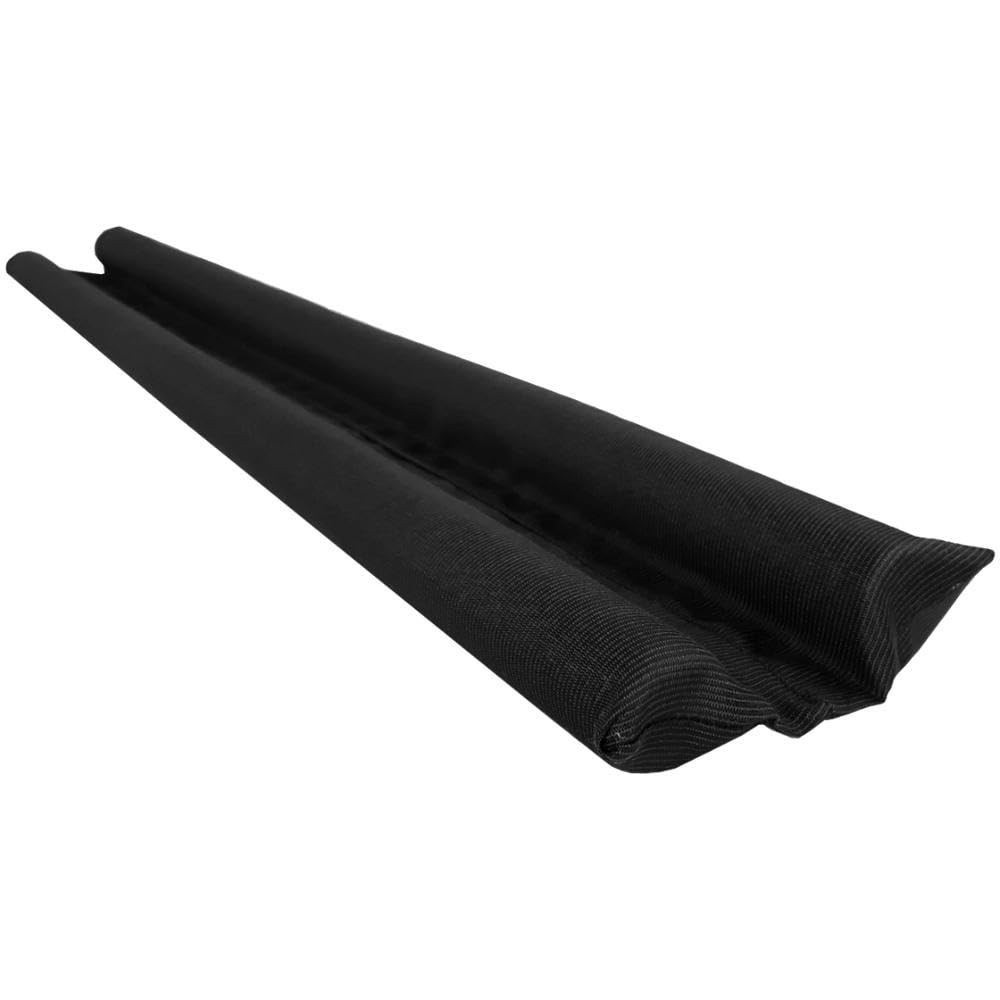 Protetor Veda Porta Preto 110cm: Adeus Insetos e Poeira!