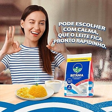 Leite em Pó Betânia Integral 750g: Sabor e Nutrição Instantânea
