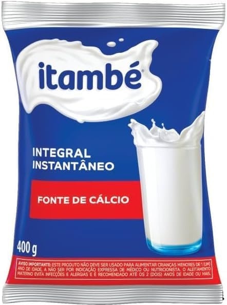 Itambé Leite em Pó Integral Instantâneo 400g