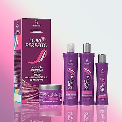 Loiro Perfeito: Kit Hidratação e Matização Bio Instinto