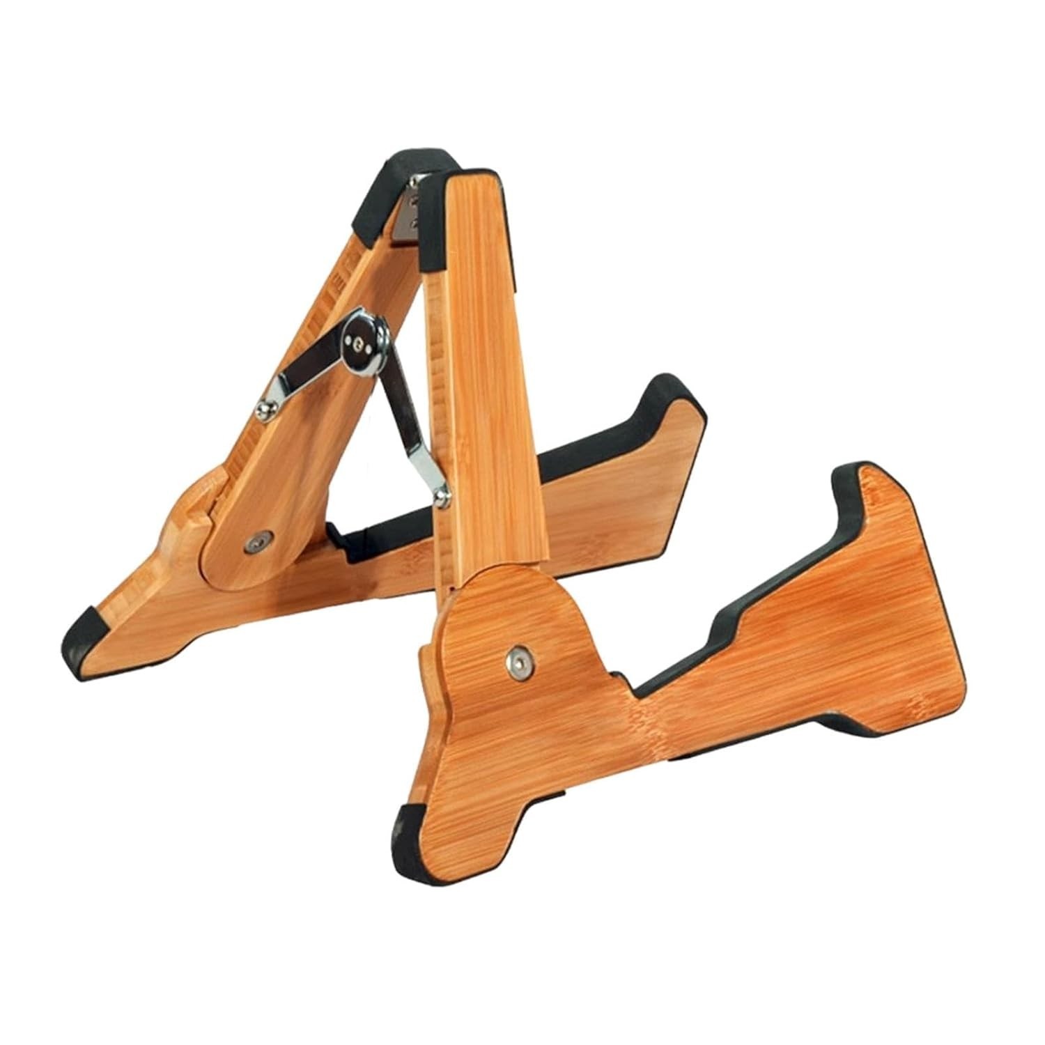 Suporte de Madeira Premium para Violão e Instrumentos de Cordas - Leve e Portátil