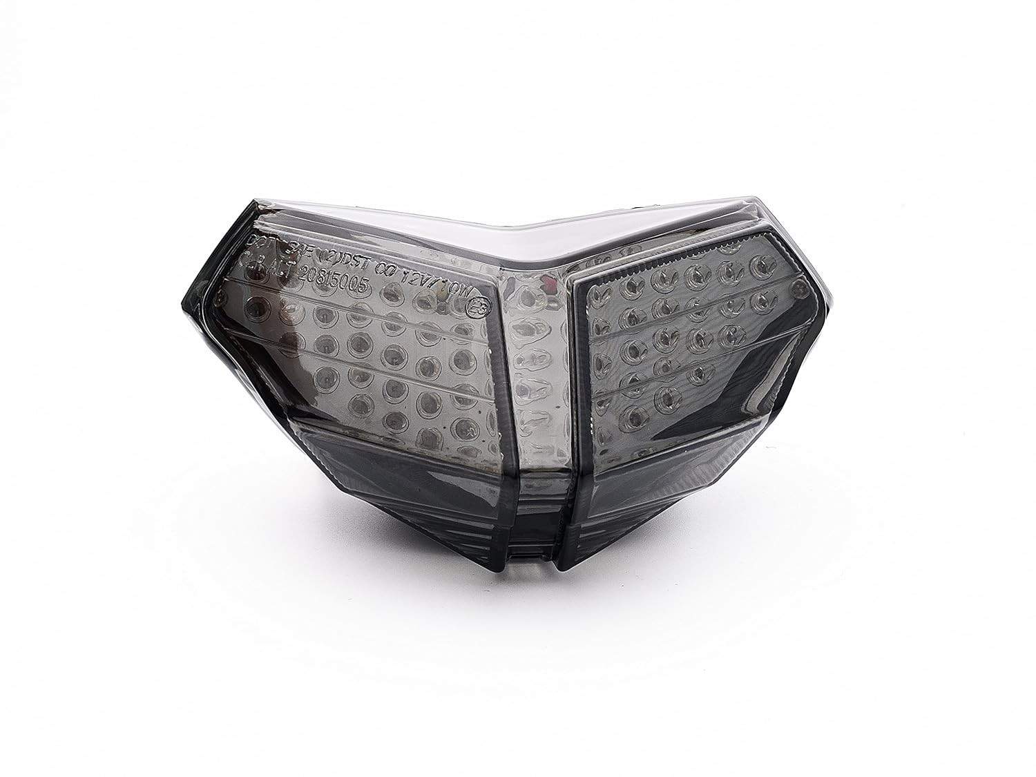 Lanterna Traseira LED Fumê com Seta Integrada para Ducati 848, 1098, 1198