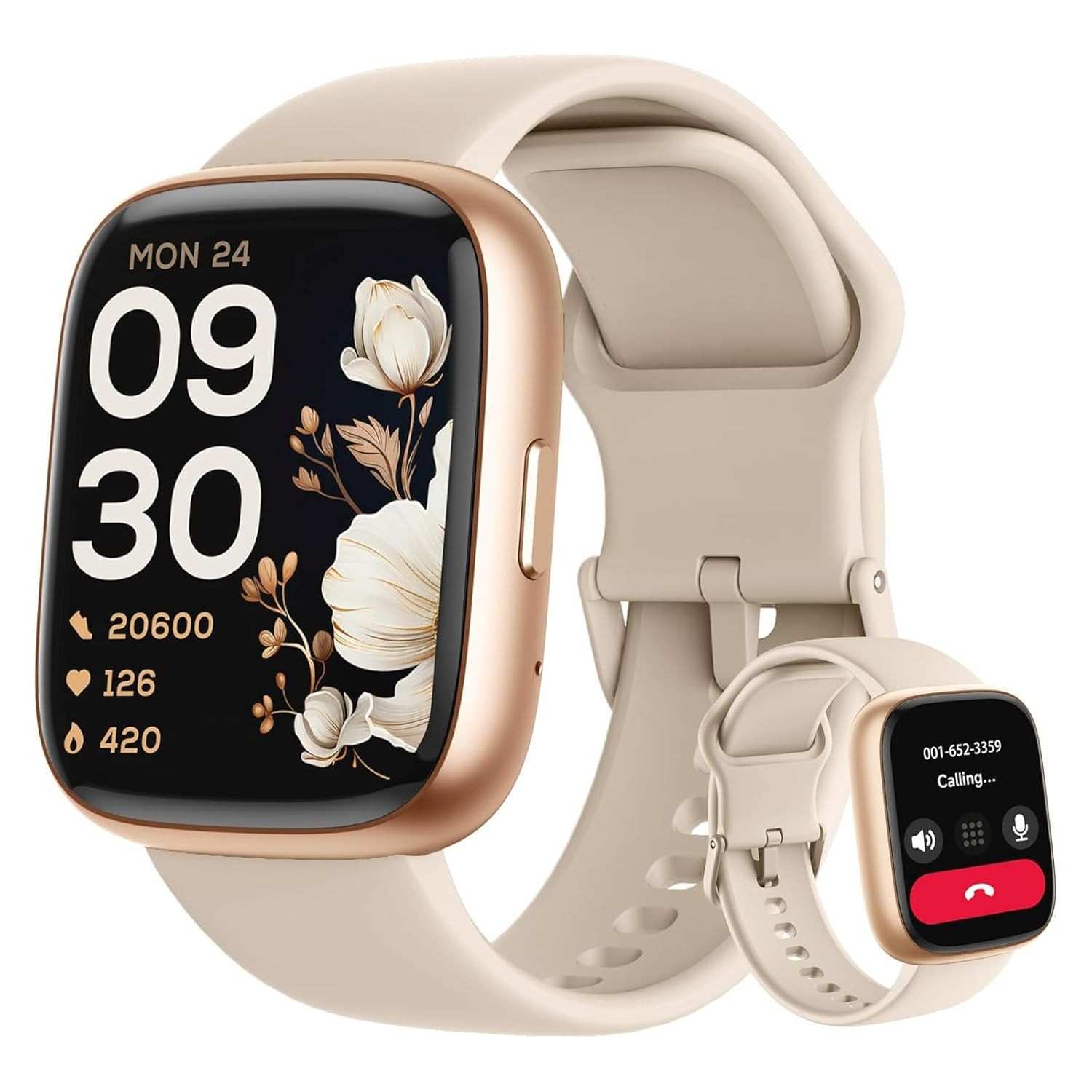 Smartwatch FB028: Alexa Integrada, Chamadas, 100+ Esportes, Tela 1.83" HD, IP68 - Seu Aliado Fitness e Conectado!