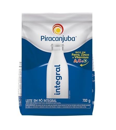 Leite em Pó Integral Piracanjuba Pouch 700g