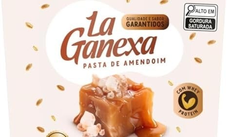 Pasta de Amendoim Integral Gourmet (450g), Caramelo com Flor de Sal