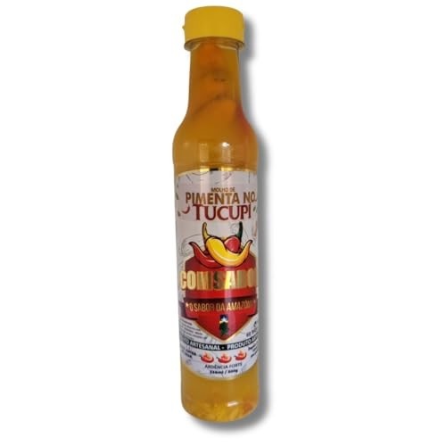 Molho De Pimenta No Tucupí Com Pimentas Inteiras - 235ml