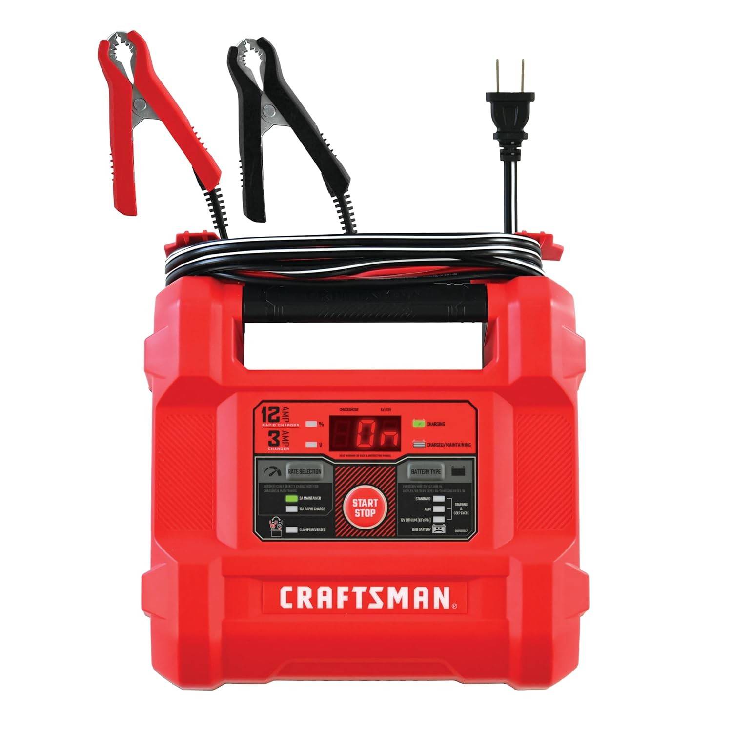 Carregador de Bateria Automotivo Craftsman CMXCESM258 12A: Potência e Inteligência para Seus Veículos 6V/12V