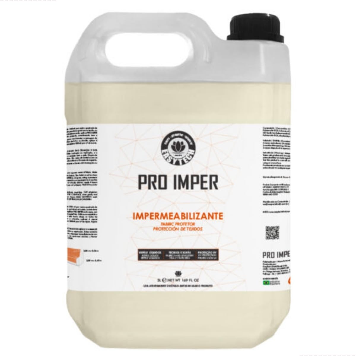 Impermeabilizante Pro Imper 5L Easytech: Proteção Duradoura e Inteligente para Seus Tecidos