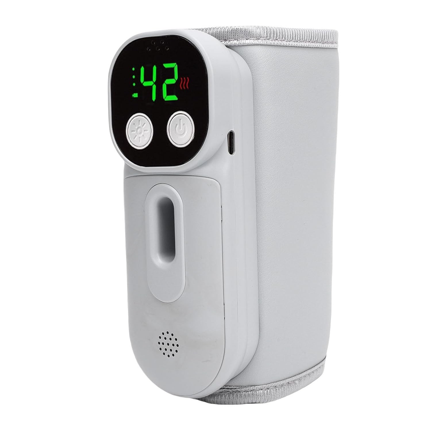 Asixxsix Aquecedor de Mamadeira Portátil com Bateria 8000mAh - 7 Temperaturas e Sensor Inteligente