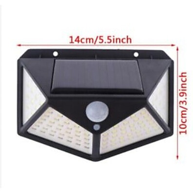Luminária Solar 100 LEDs: Iluminação Externa Inteligente