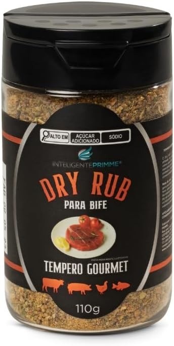 Inteligente Primme — Tempero Gourmet Dry Rub Para Bife 110g
