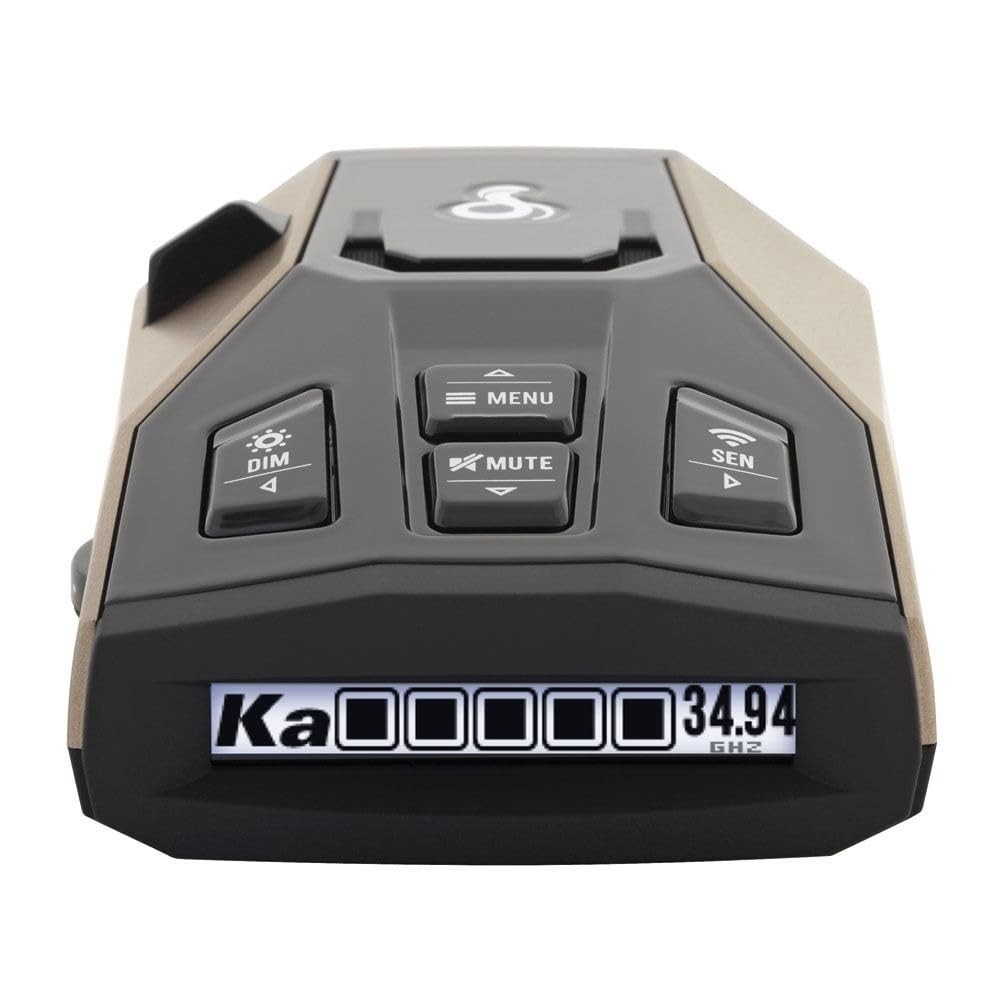 Detector de Radar Cobra RAD 450: Alcance Extendido, Alertas Inteligentes e Tela OLED