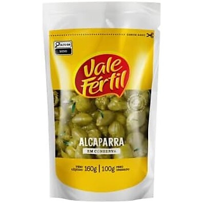 Alcaparra Vale Fértil Sachê 100g: Sabor Intenso!