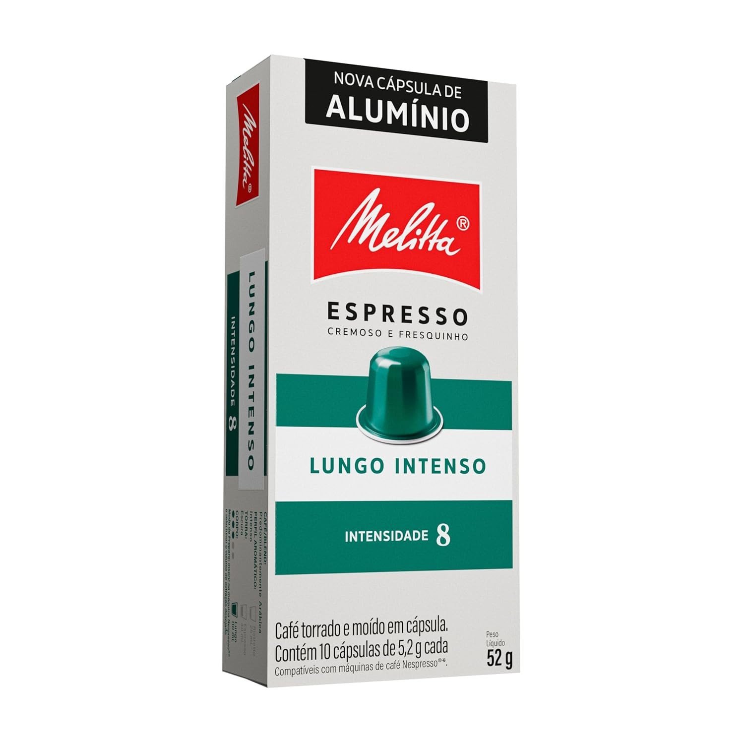 Café Melitta Lungo Intenso 8: Sabor Robusto para sua Nespresso