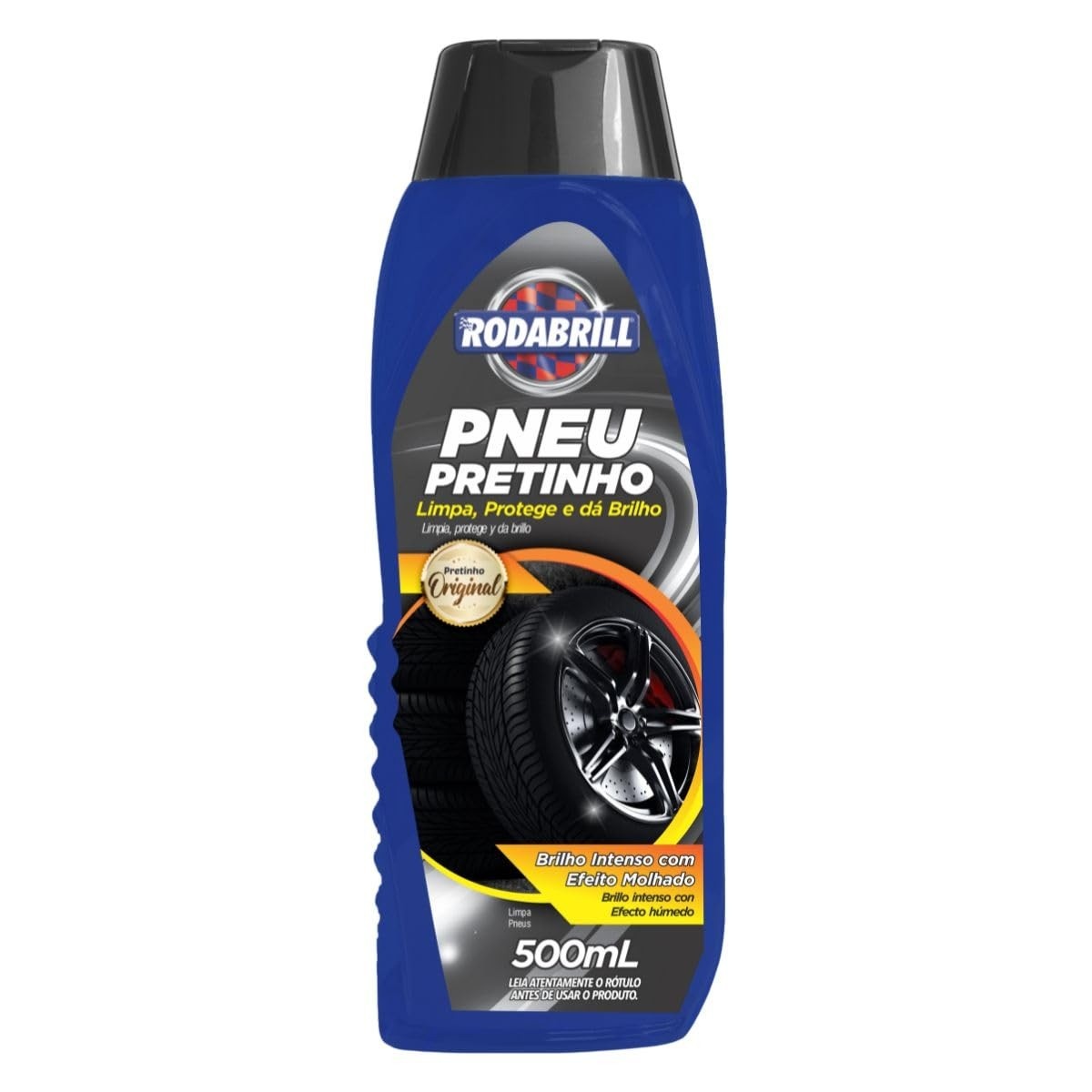 Pneu Pretinho Rodabrill Original: Brilho Intenso e Proteção Duradoura