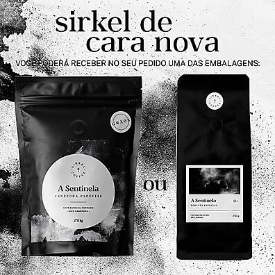 Café Robusta Sirkel A Sentinela 250g: Sabor Intenso
