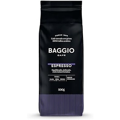 Baggio Café Espresso: Grãos Intensos 500g