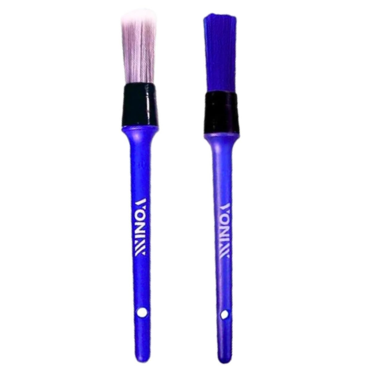 Kit 2 Pincéis Vonixx Nº 10: Limpeza Profissional para Carros (Externo e Interno)