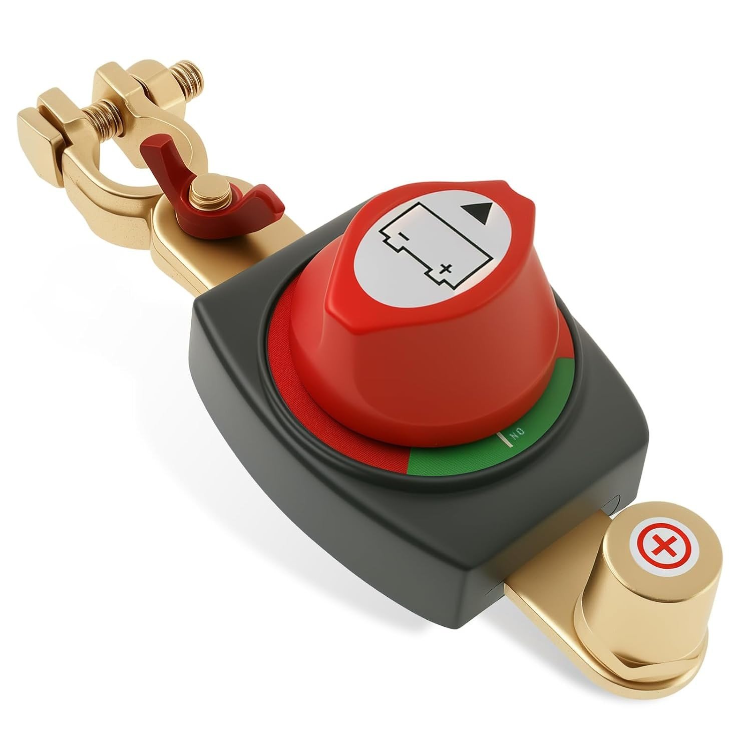 Interruptor Desconexão Bateria 12V/48V Universal - Isolador Positivo à Prova d'Água